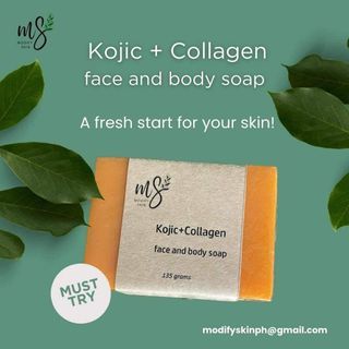 MS Kojic+Collagen Face and Body Soap