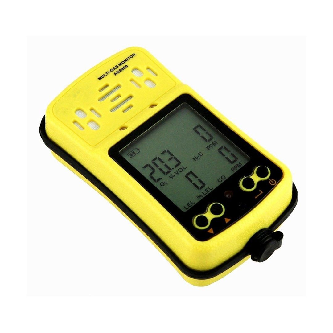 Multi gas Detector AS8900 (Up to 30% OFF) (Category: Construction Tools & Equipment) located in Manila. Submitted by jessaljamm78141 (Listing ID 1257449997, Image 1). Description: Detected Gas Combustible Gas, Co, O2, H2s Measurement Range 0-100% Lel, 0~999ppm, 0~30%Vol, 0~500ppm Resolution 0.1% / 1μmo/Mol(Ppm) / 1% Response Time <50 Seconds Ow / High Alarm Yes Power 3.7V Li-Battery.