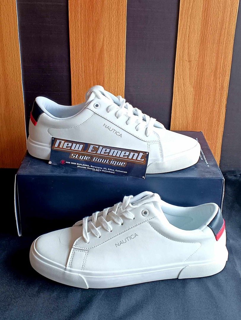 Nautica white outlet sneakers