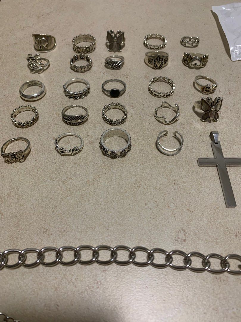 Cheap rings clearance and necklaces