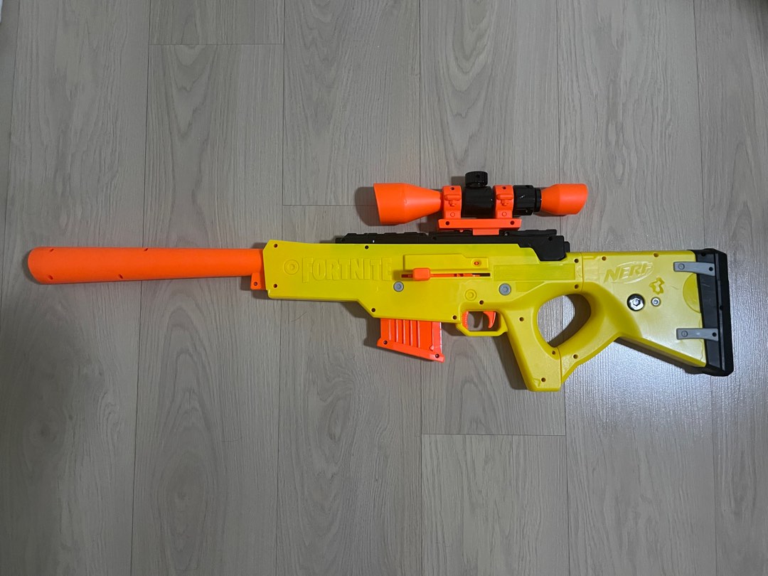 Nerf Sniper Blaster, Hobbies & Toys, Toys & Games on Carousell