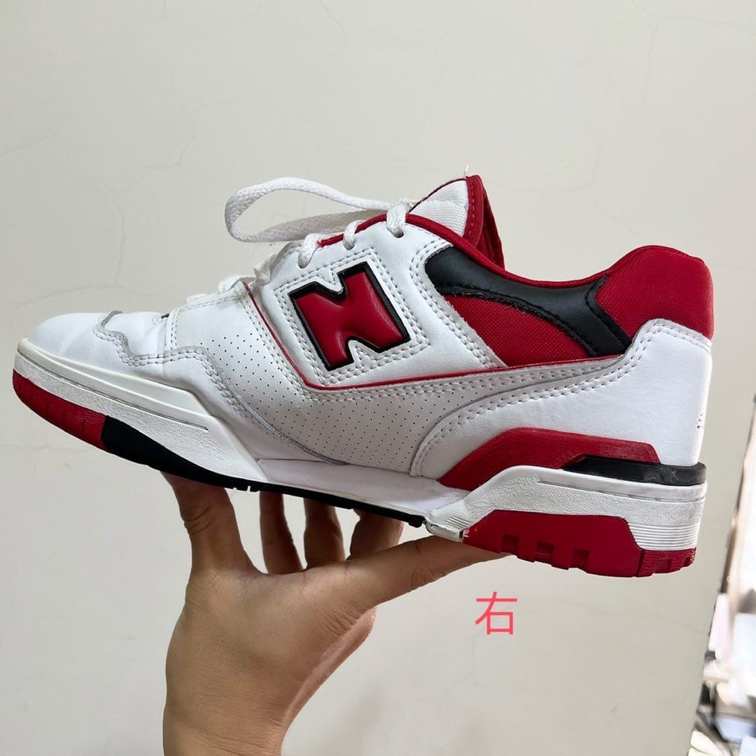 New Balance 550 紅白 ，26.5公分