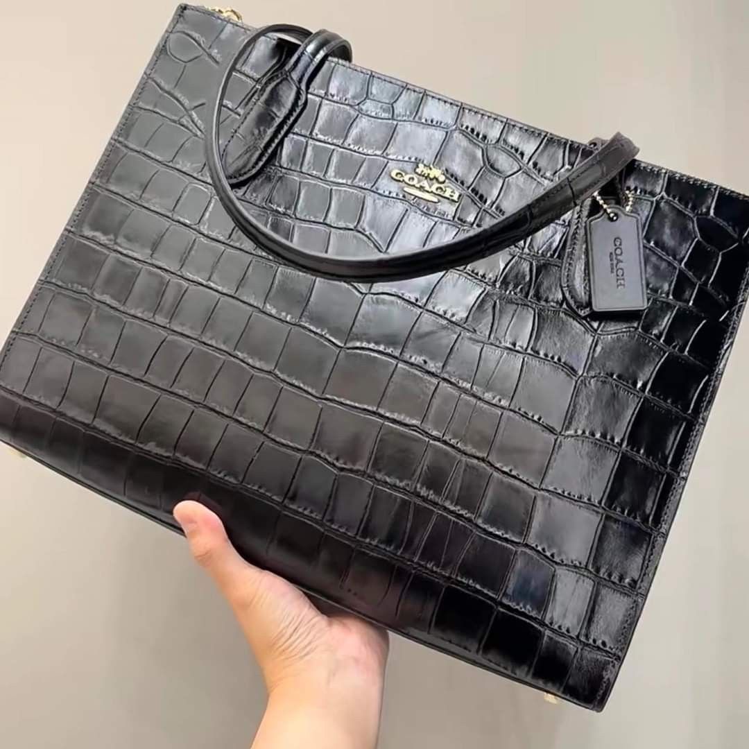 Coach 2025 crocodile purse