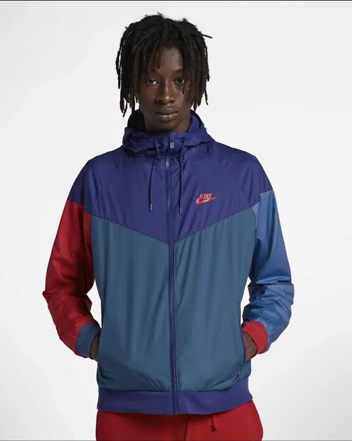 Black and blue nike windbreaker online