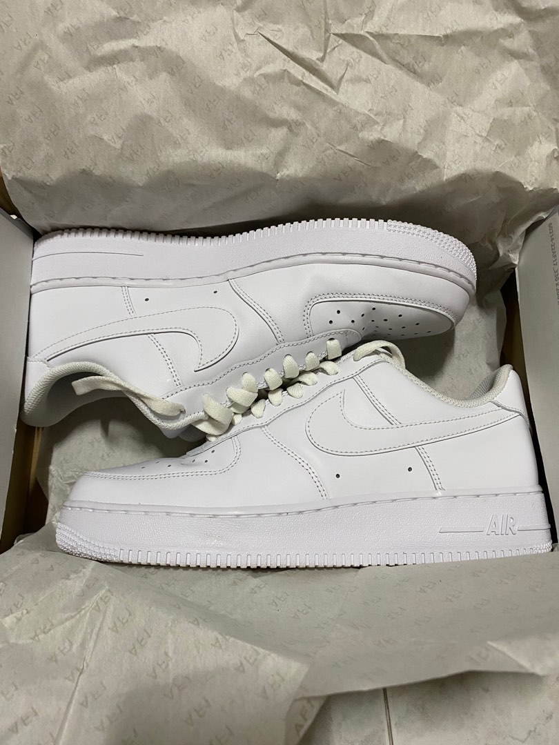All white nike air forces sales