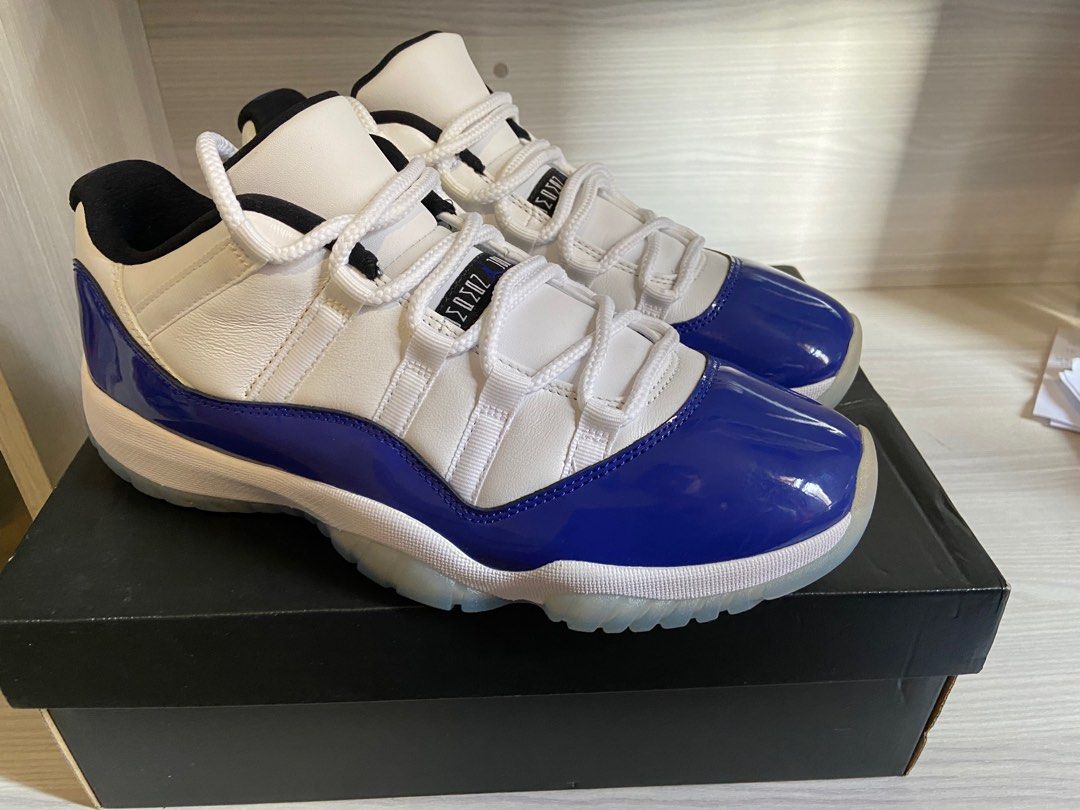 Jordan 11 low royal blue clearance