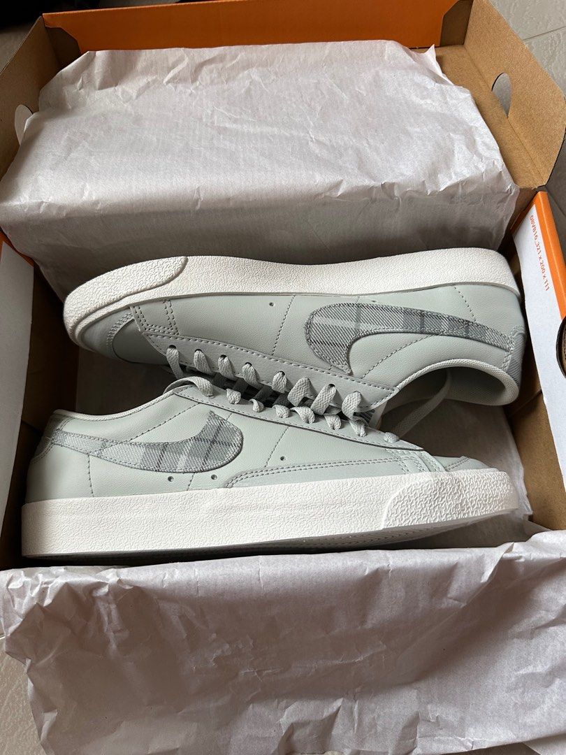 Nike Blazer Low 77 Premium Light Silver Men s Fashion Footwear