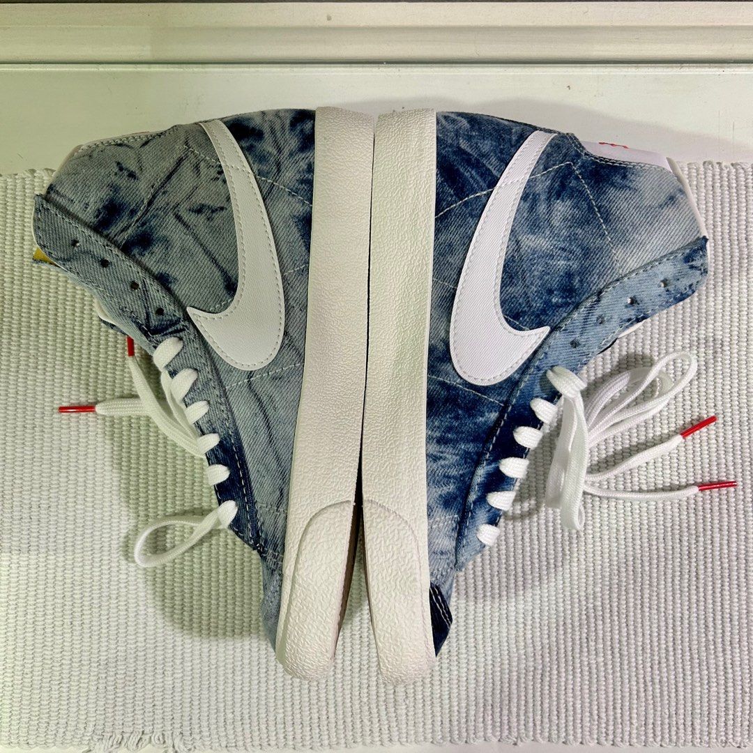 nike blazer mid denim