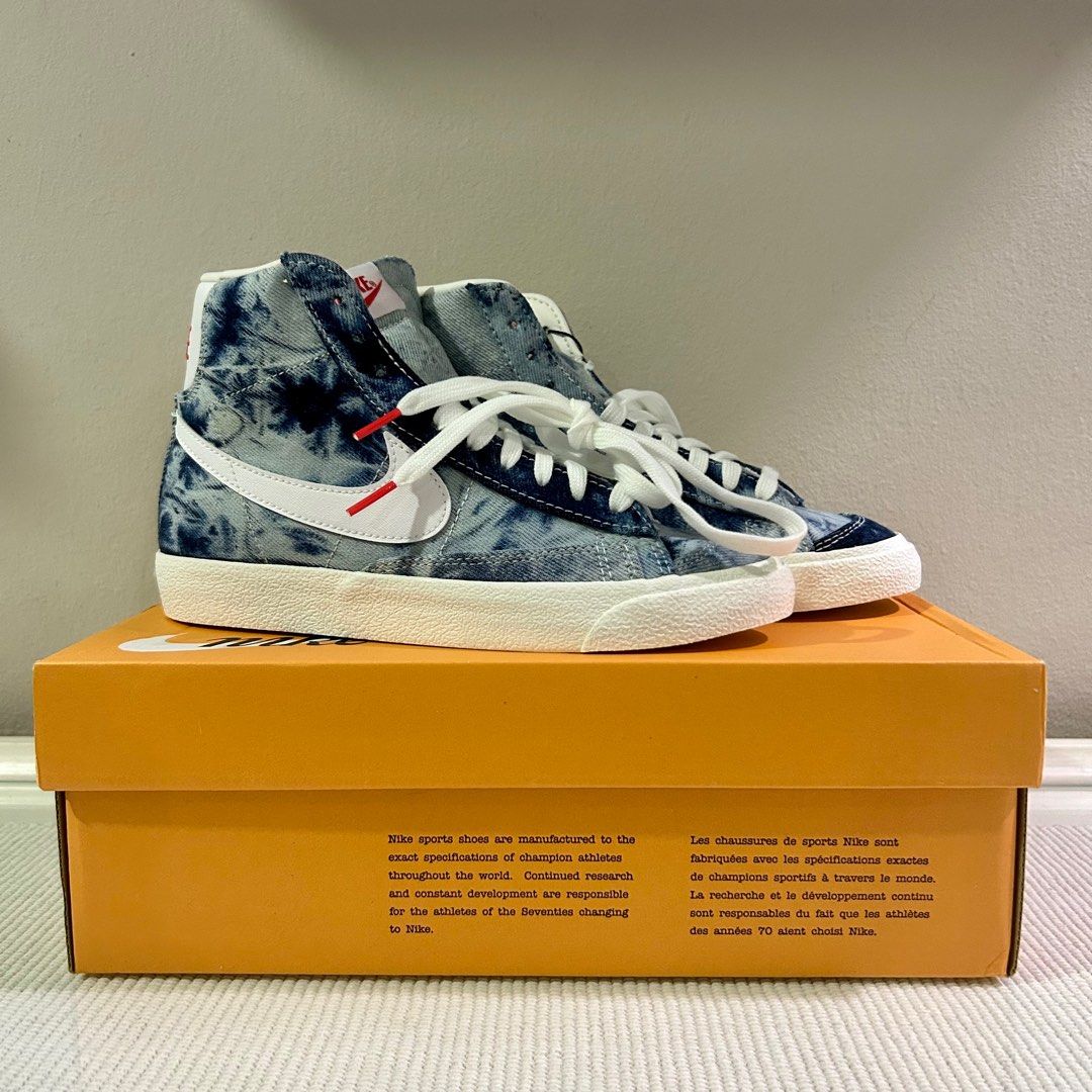 Nike denim blazers outlet
