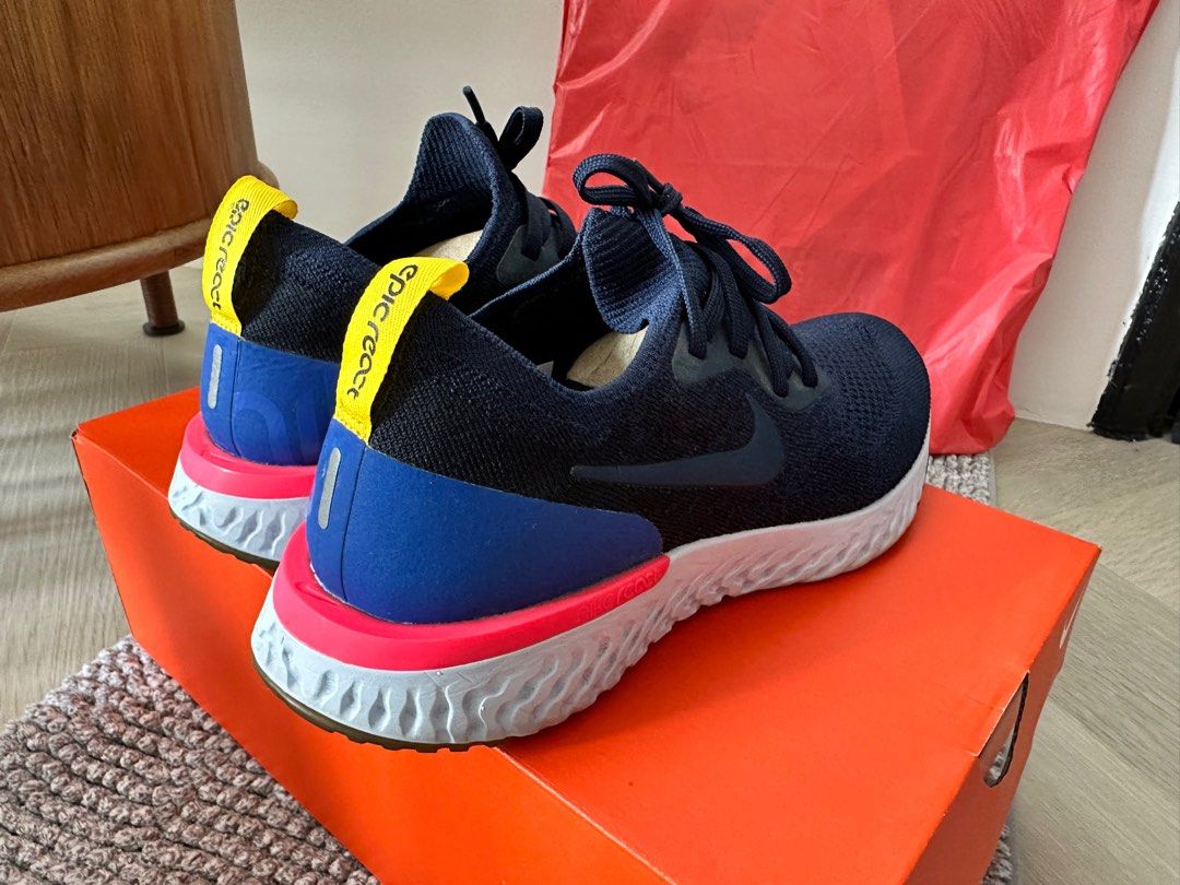 Nike epic react OG navy Men s Fashion Footwear Sneakers on