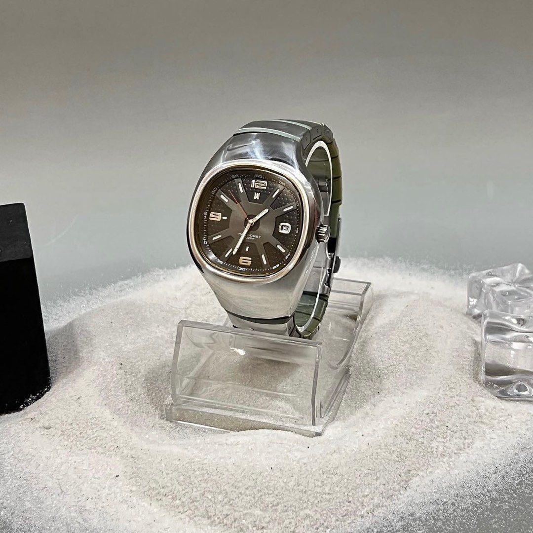 Nike Lebron James 1 Silver Black Metal Watch Men s Fashion