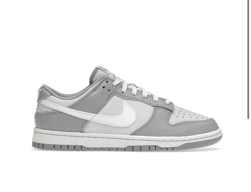Nike Low Dunk EU37.5 5Y two tone grey Women s Fashion Footwear