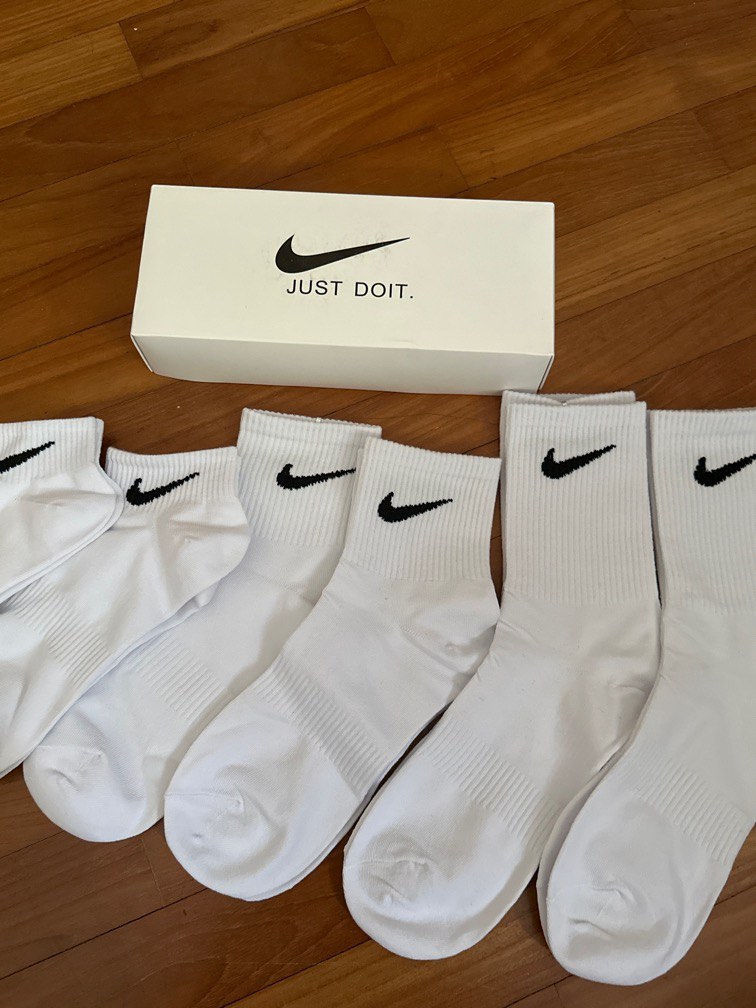 Nike best sale socks length
