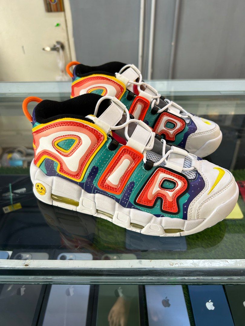 Nike uptempo rainbow cheap
