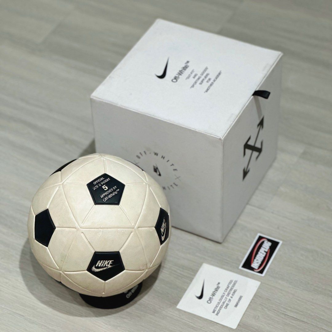 Nike off white ball clearance