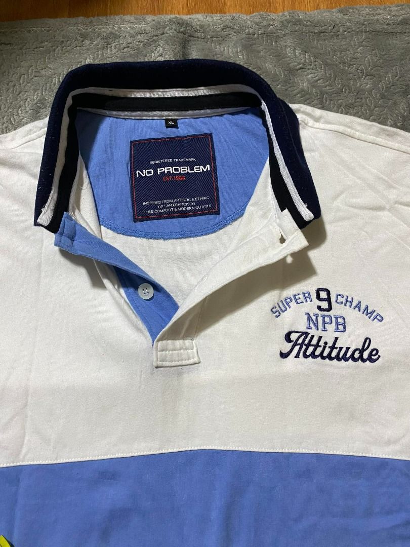 NO PROBLEM SUPER 9 CHAMP, Men's Fashion, Tops & Sets, Tshirts & Polo ...