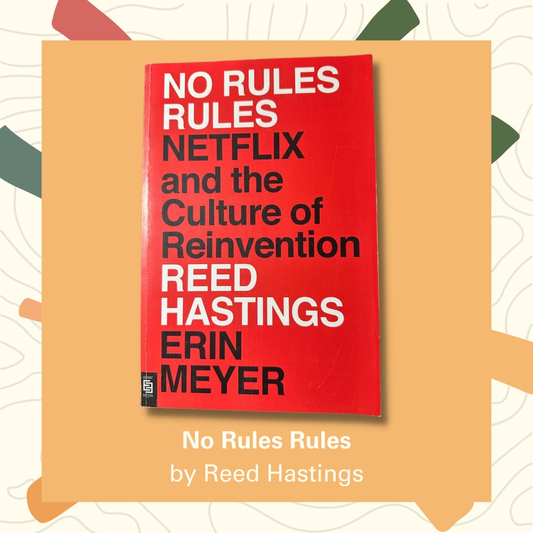 No Rules Rules by Reed Hastings and Erin Meyer, Hobbies & Toys, Books
