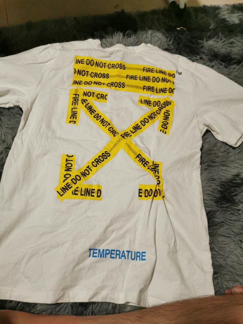 Off white do store not cross t shirt