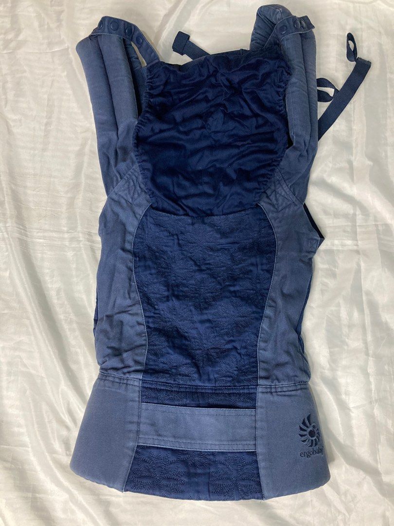 Original Ergobaby Organic Navy Blue Baby Carrier Babies Kids