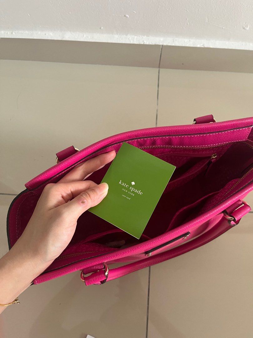 Kate spade sales rose pink purse