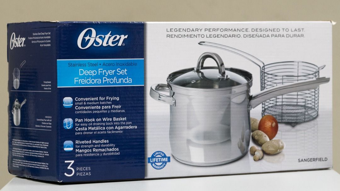 Oster Deep Fryer Set, TV & Home Appliances, Kitchen Appliances, Fryers ...