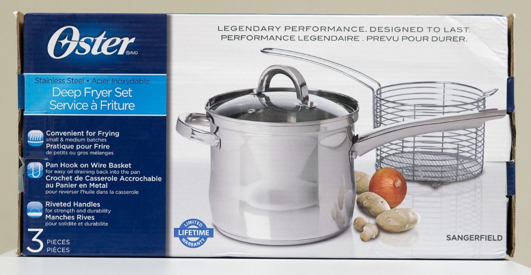 Oster Deep Fryer Set, TV & Home Appliances, Kitchen Appliances, Fryers