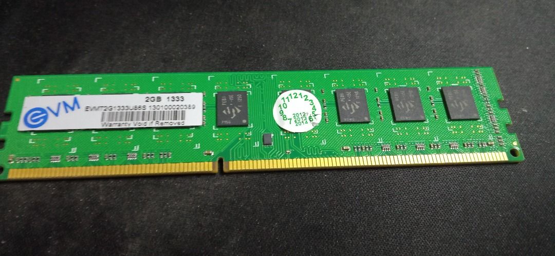 PC memory 2gb ddr3 evm (Category: Computer Parts) located in Manila. Submitted by erwin4 (Listing ID 1257430843, Image 1). Description: 2gb ddr3 evm good condition 1 week warranty .