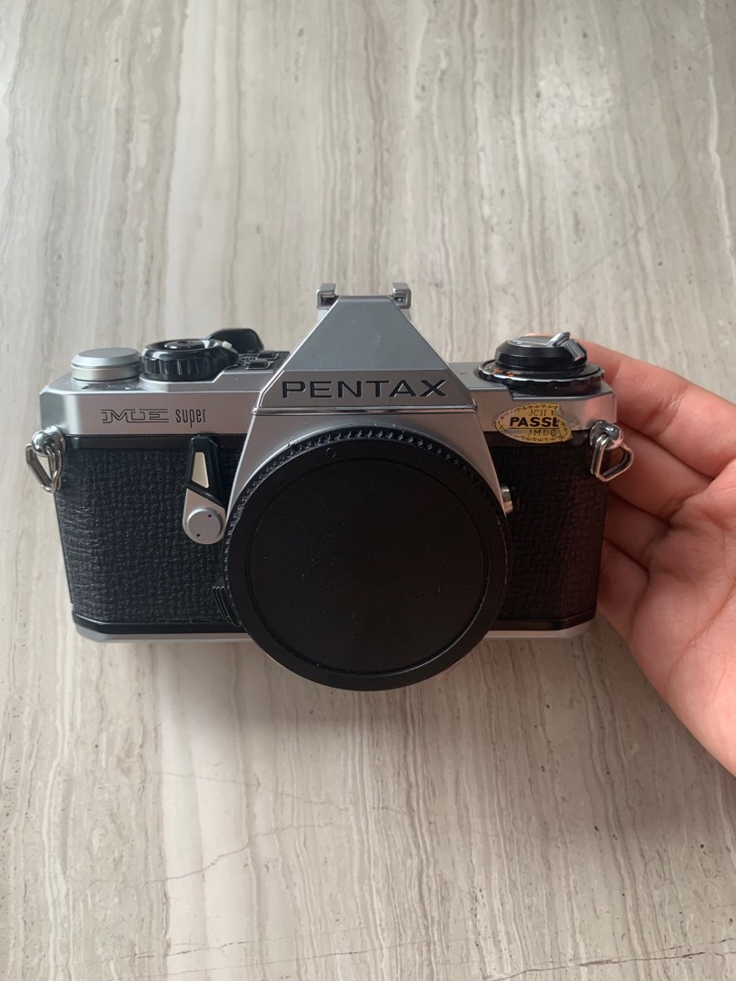 Pentax ME Super + 50mm f/2 lens (Film Camera SLR) [needs repairs
