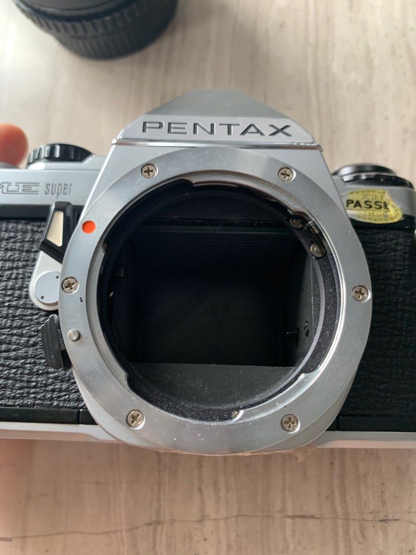 Pentax ME Super + 50mm f/2 lens (Film Camera SLR) [needs repairs