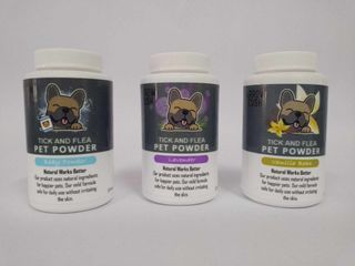 Pet Dry Cleaning Powder  50ml Dog Cat Puppy Dry Cleaning Powder Anti Tick and Fleas