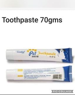 Pet Toothbrush Set or Toothpaste for Dogs and Cats