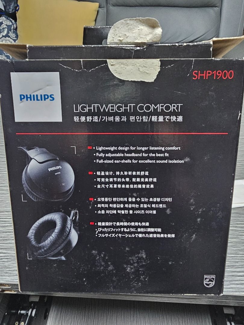 Philips HIFI Stereo Headphones SHP1900, Audio, Headphones & Headsets on ...
