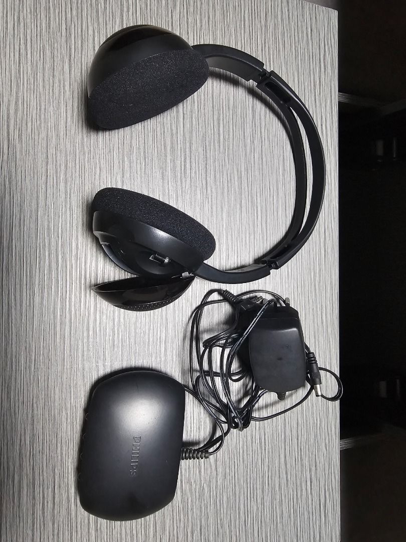 Wireless Philips SHC 1300 Headphones with Receiver Audio