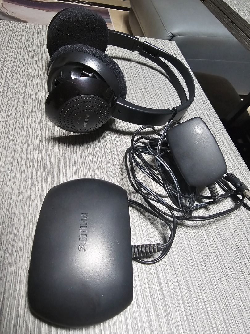 Wireless Philips SHC 1300 Headphones with Receiver Audio