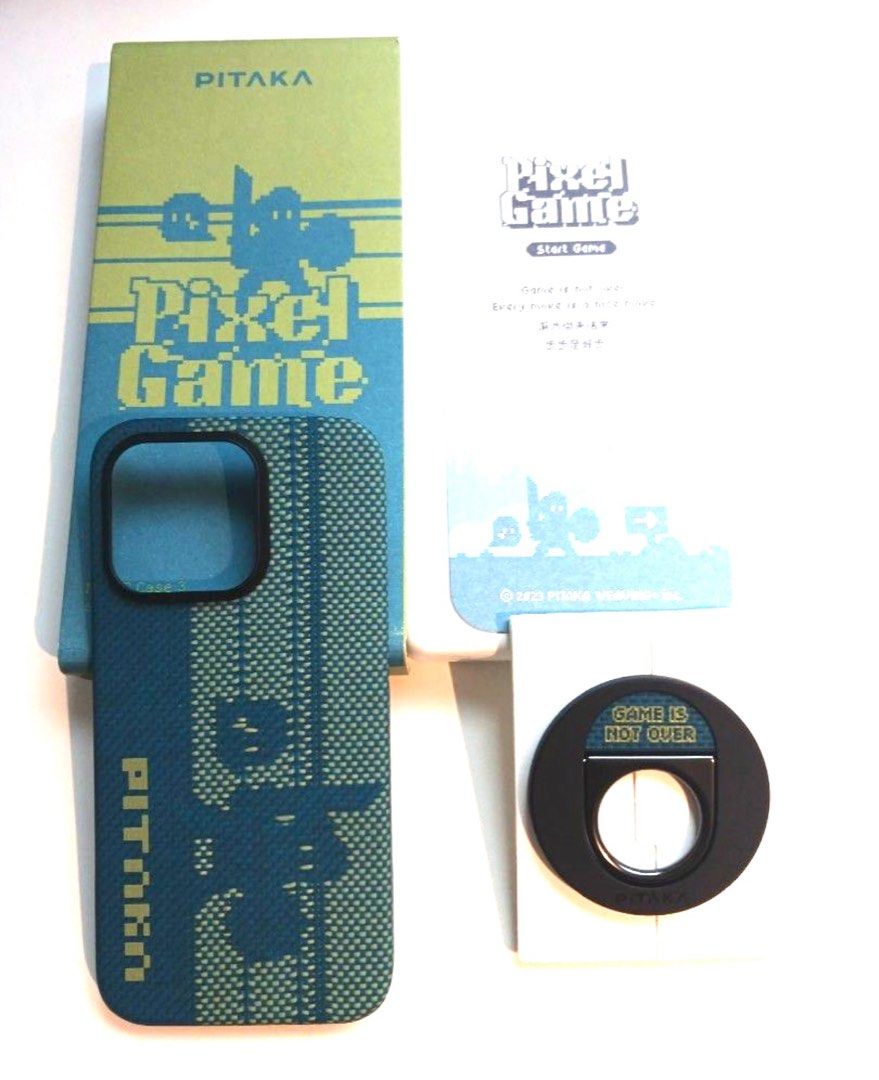 Pitaka iPhone 14 pro slim case limited edition pixel game, 手提