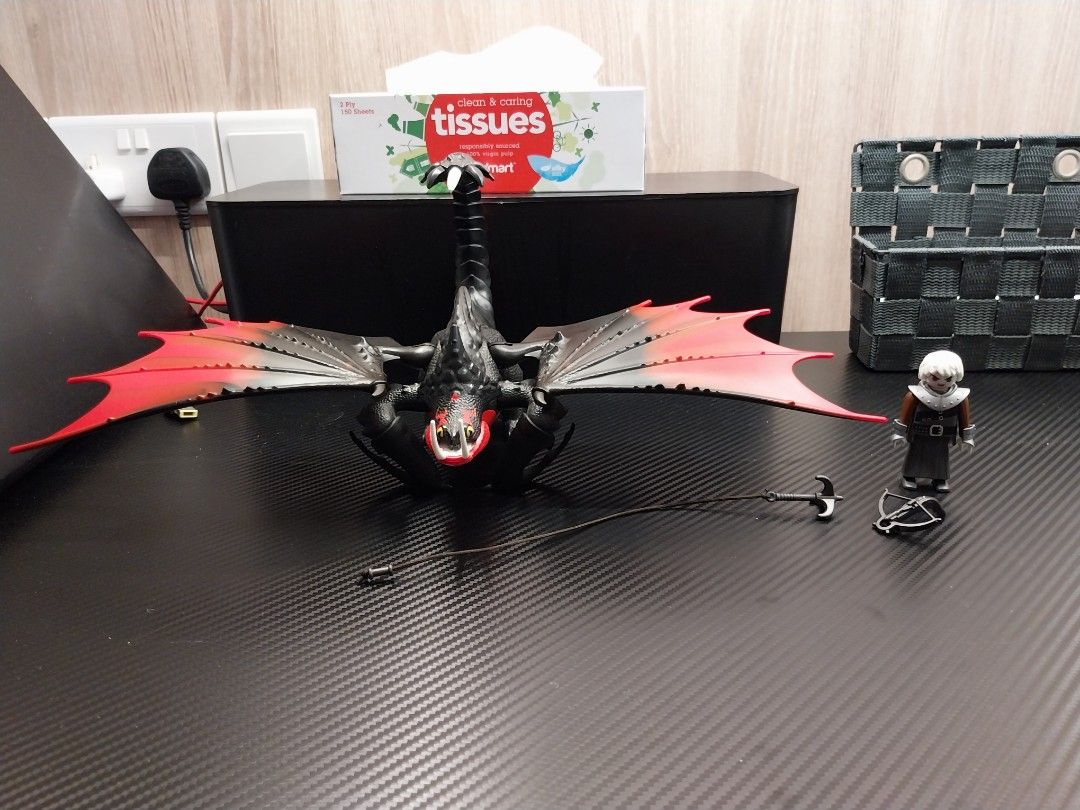 Playmobil How To Train Your Dragon Deathgripper and Grimmel Set