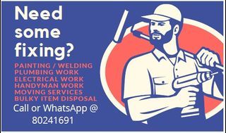 Plumbing, Electrical, Handyman, Painting, Hacking & Welding Services- Affordable & Reliable Service 