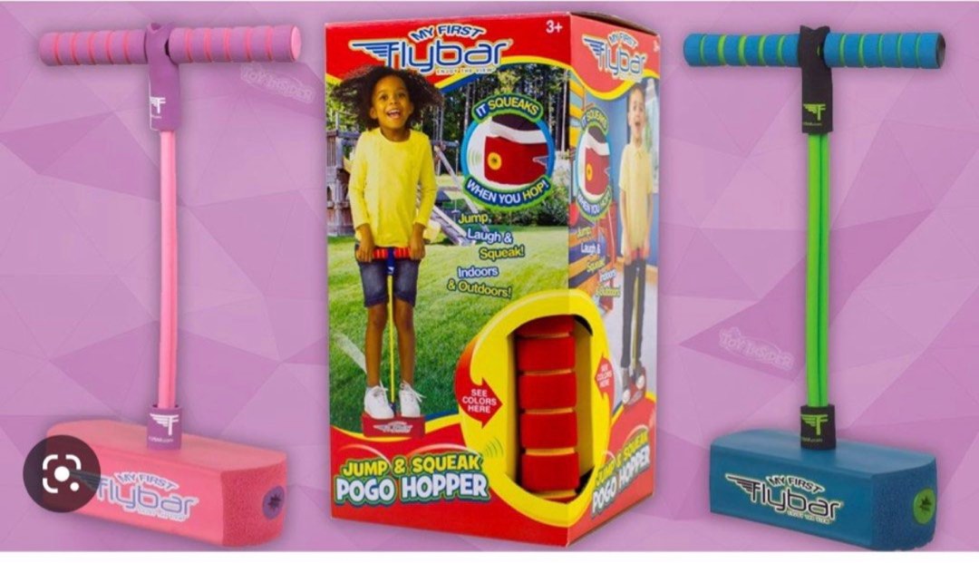 My first sales flybar pogo stick