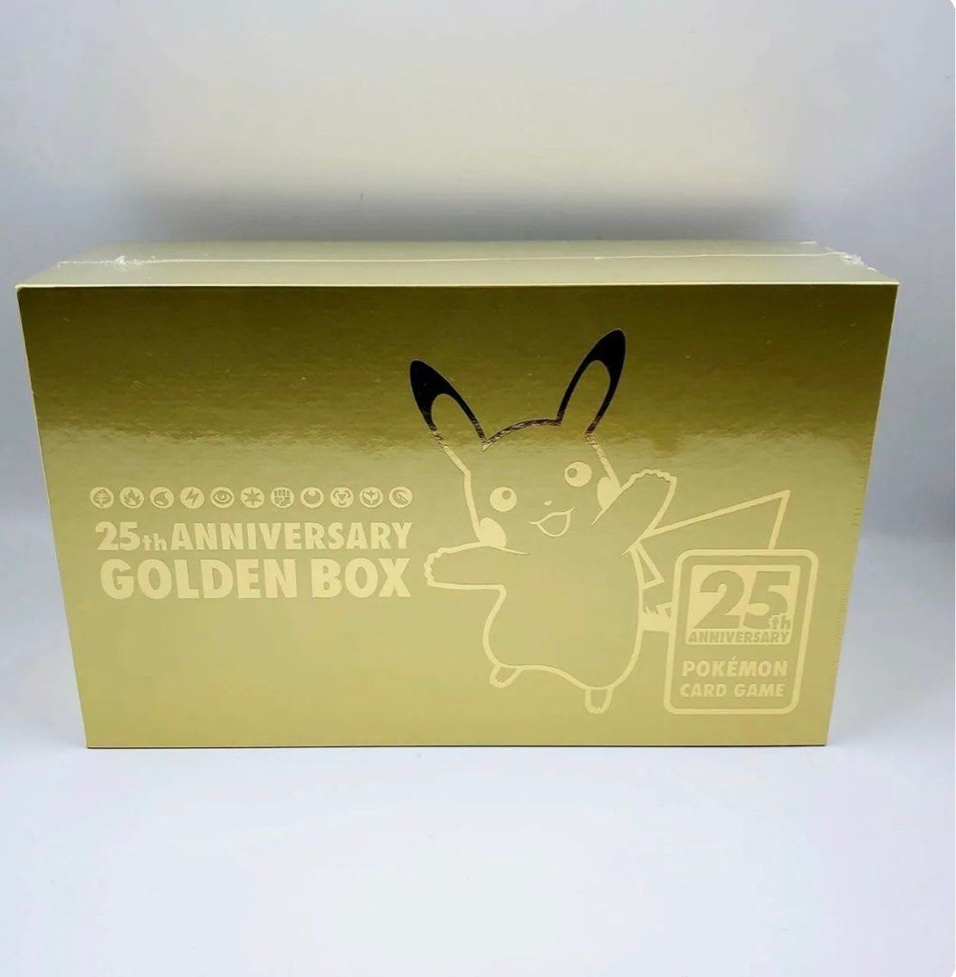 Pokemon Card 25th Anniversary Golden Box Celebration Japanese ...