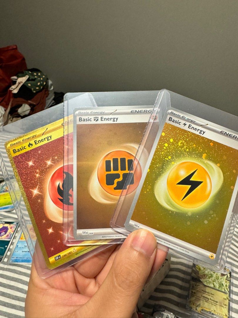 Pokemon Energy Card, Hobbies & Toys, Toys & Games on Carousell