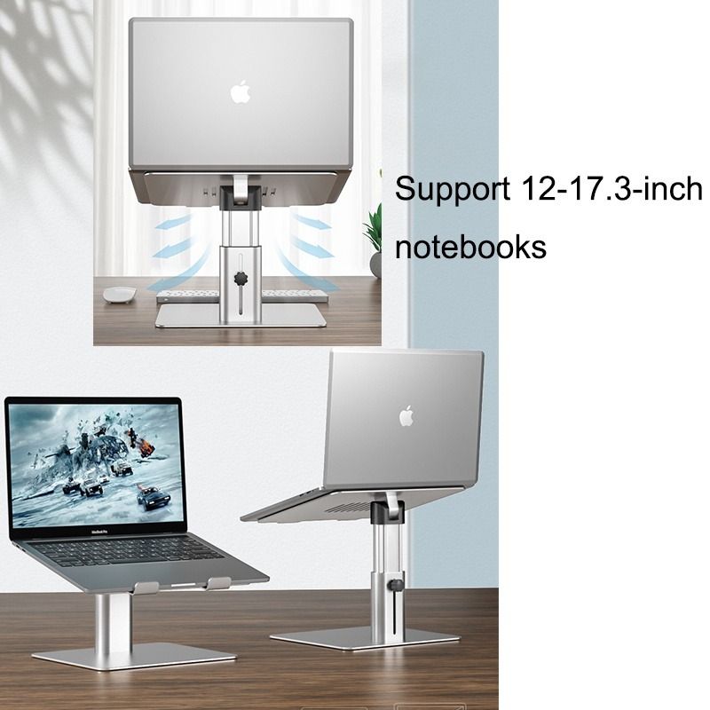 Premium Aluminum Laptop Stand/ Monitor Riser elevates&down Height ...