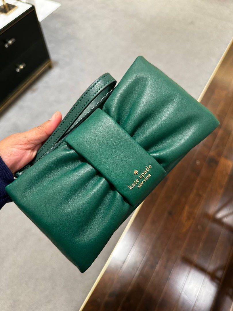 Kate spade outlet bow clutch
