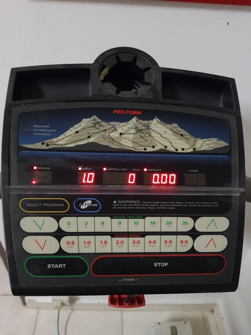 Proform trailrunner deals