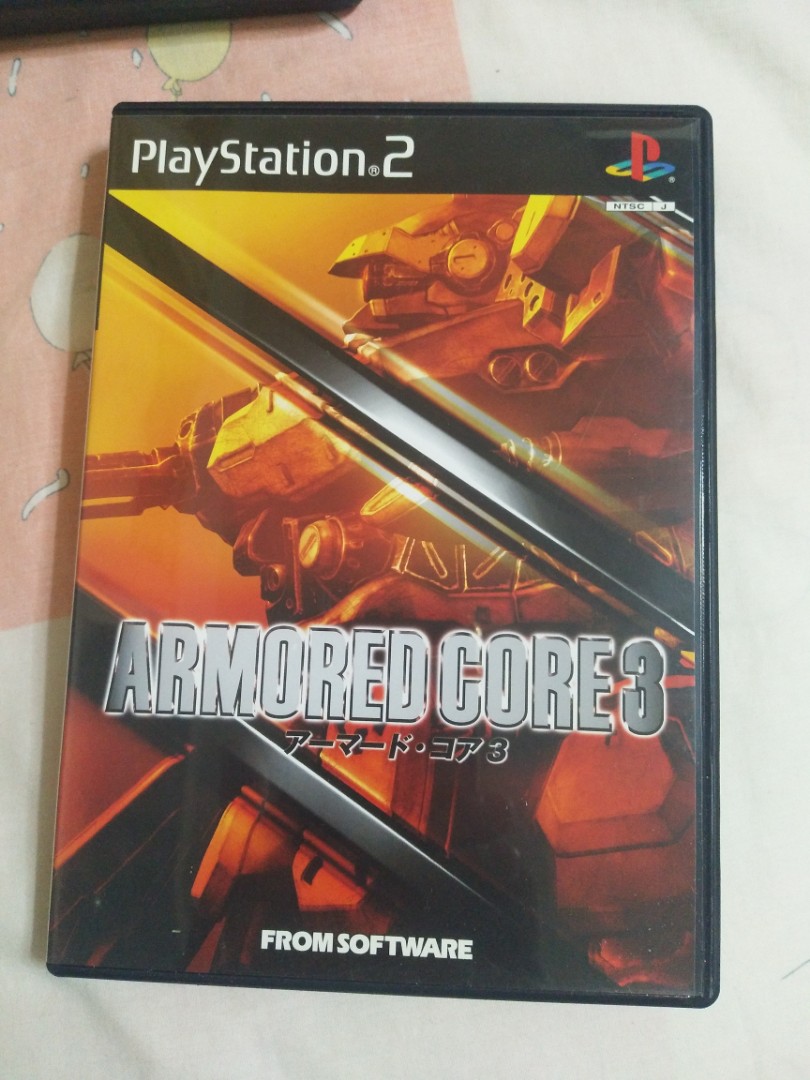 PS2 ARMORED CORE 3 日版中英文說明機戰傭兵, 電子遊戲, 電子遊戲