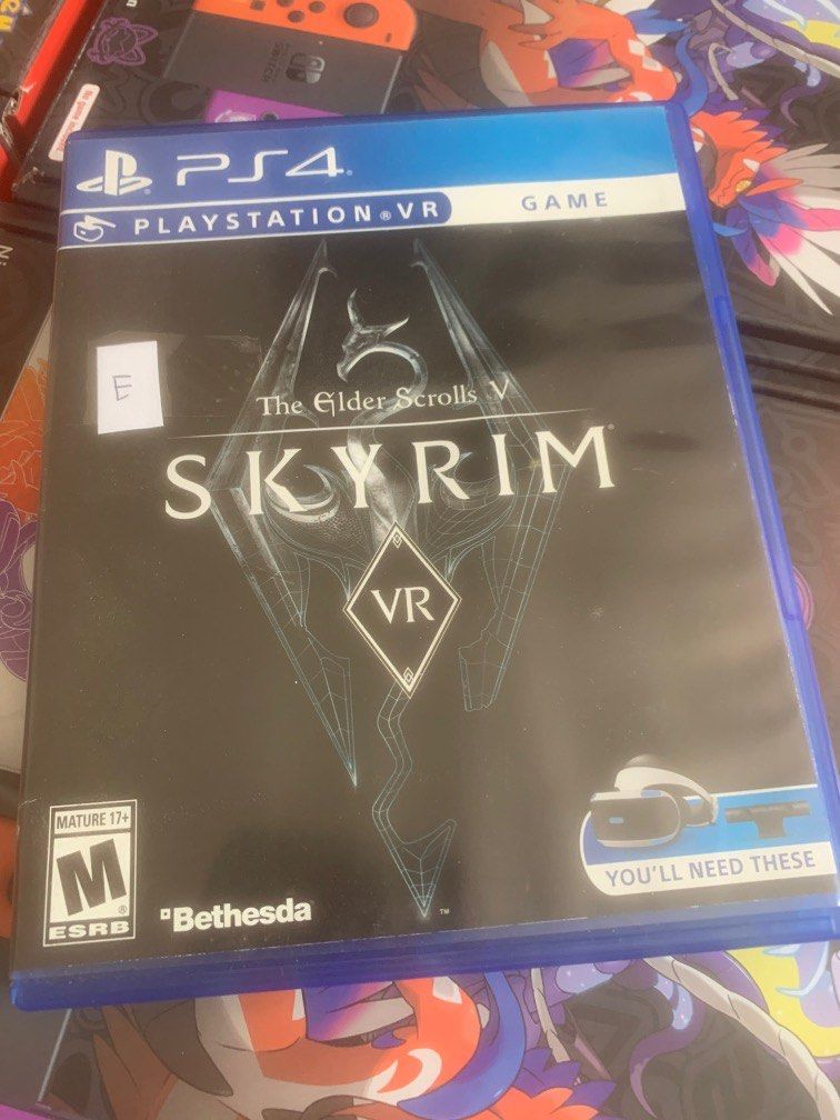 PS4 Games The Elder Scroll V VR COMPATIBLE
