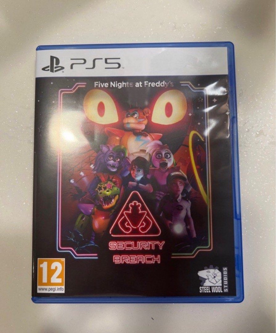 PS5 Five Nights At Freddy : Security Breach, Video Gaming, Video Games ...