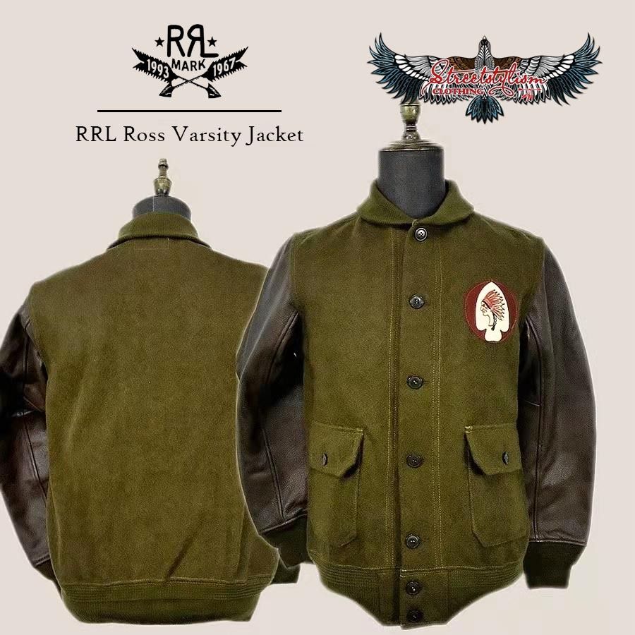 Rrl varsity jacket clearance