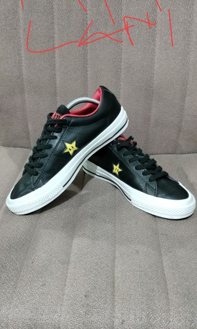 Converse one star mario discount