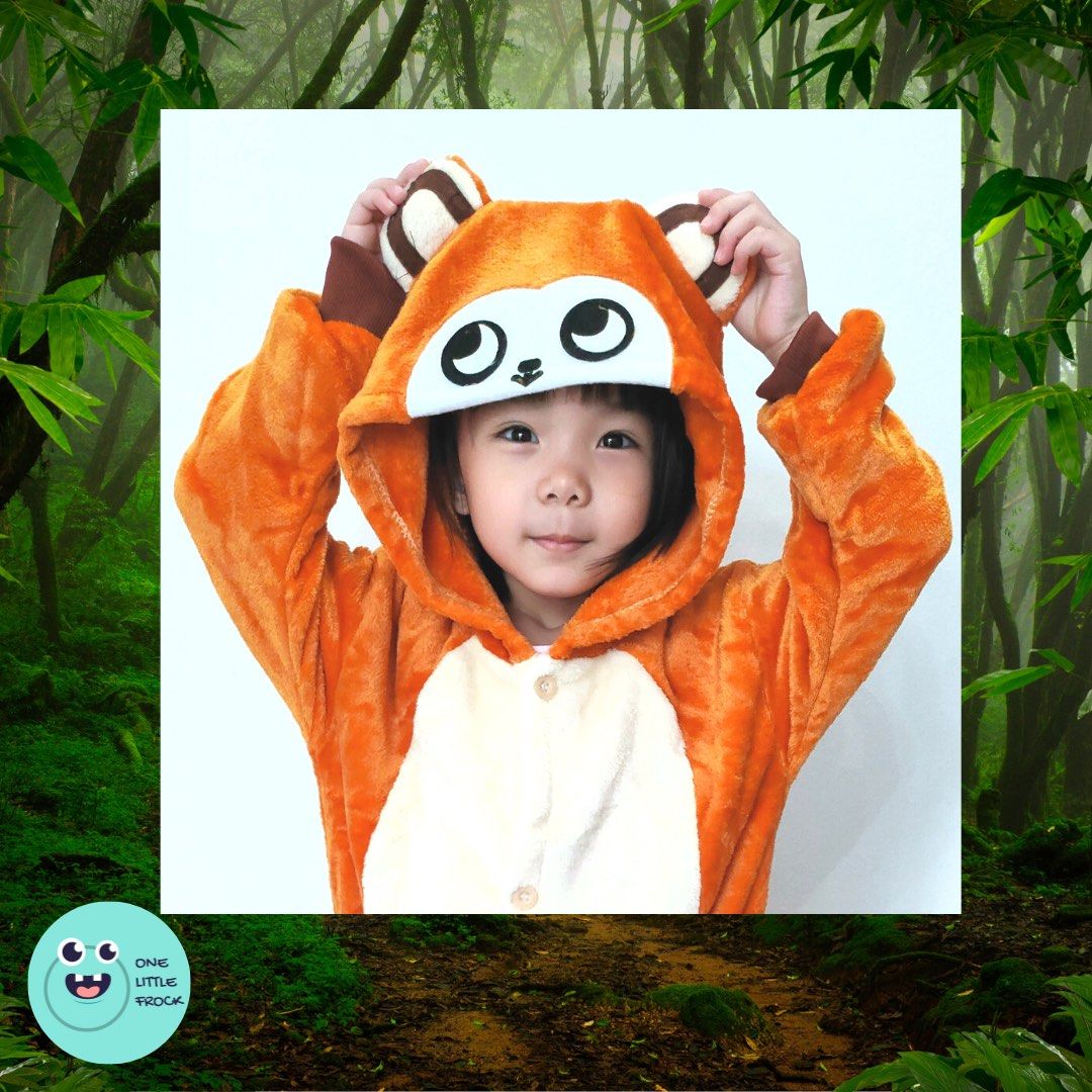 Ready Instocks Monkey Long Sleeved Fleece Safari Jungle Animals