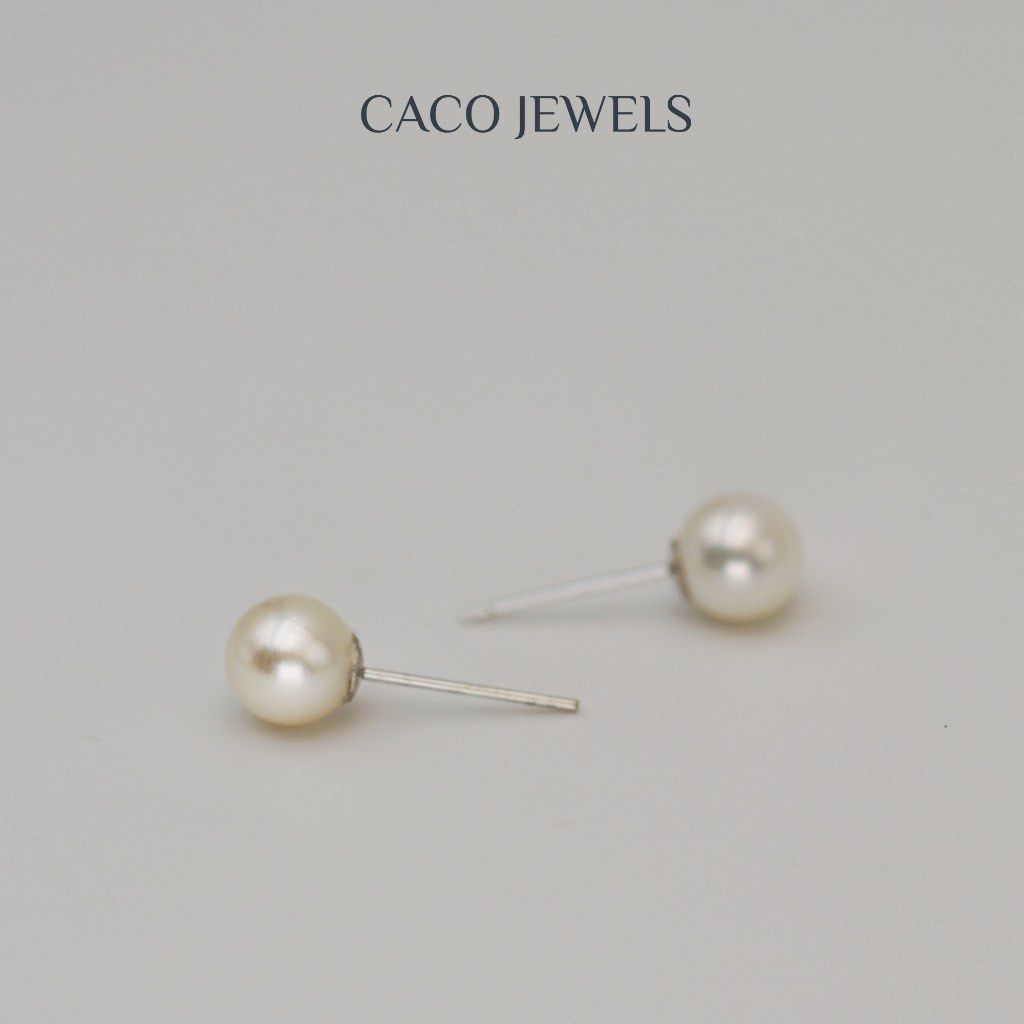 Real pearl hotsell earrings